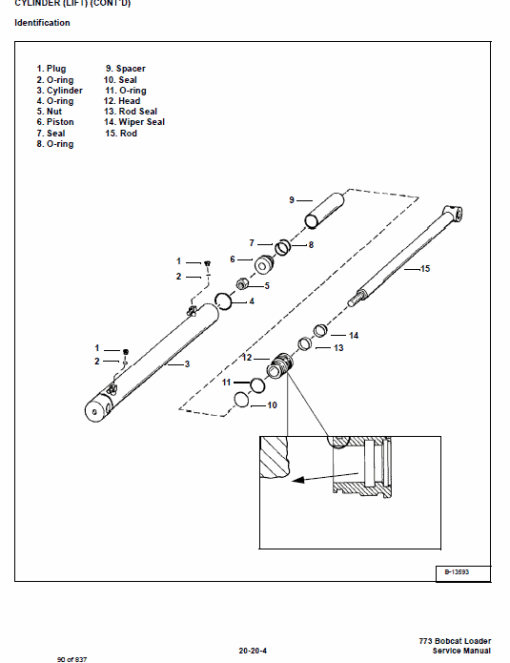 Bobcat 773 G-series Skid-Steer Loader Service Manual - Image 3