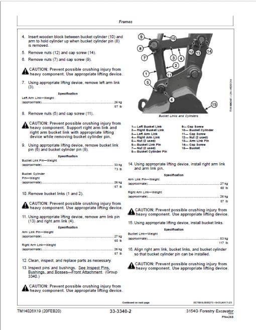 John Deere 3154G Swing Excavator Repair Technical Manual (S.N after F310001 - ) - Image 5