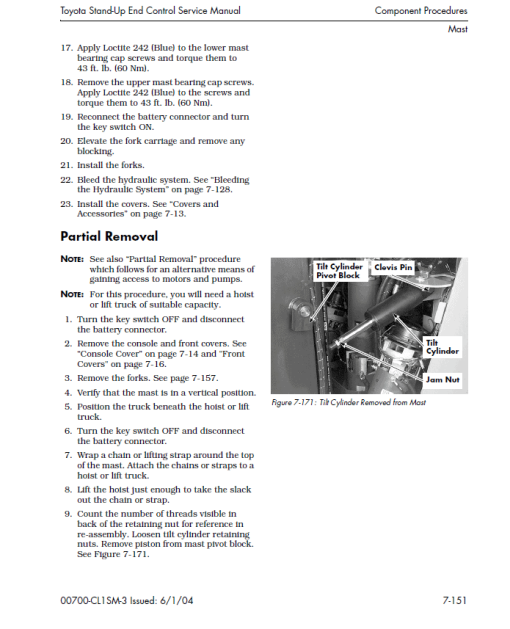 Toyota 7BNCU15, 7BNCU18, 7BNCU20, 7BNCU25 Lift Truck Repair Manual - Image 5