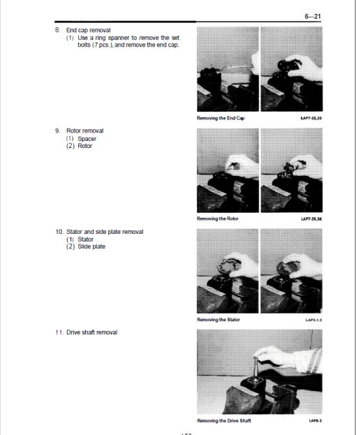 Toyota 5FGC10, 30-5FGC10, 5FGC13, 30-5FGC13, 5FGC15, 30-5FGC15 Forklift Repair Manual - Image 5