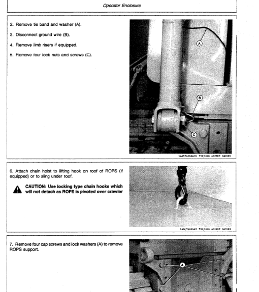 John Deere 550B, 555B Crawler Bulldozer Loader Technical Manual - Image 6