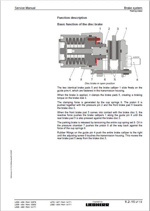 Liebherr L550, L556, L566, L576, L580 2plus2 Wheel Loader Service Manual - Image 4