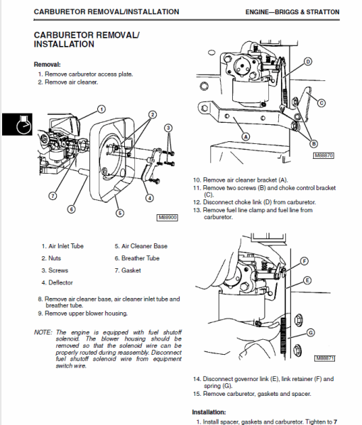 John Deere LT133, LT155, LT166 Lawn Tractor Technical Manual (TM1695) - Image 6