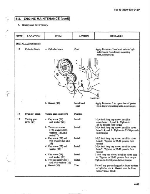 Case M4K Forklift Service Manual - Image 5