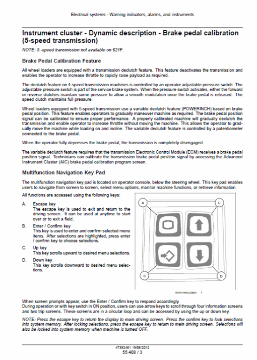 Case 1021F, 1121F Wheel Loader Service Manual - Image 6