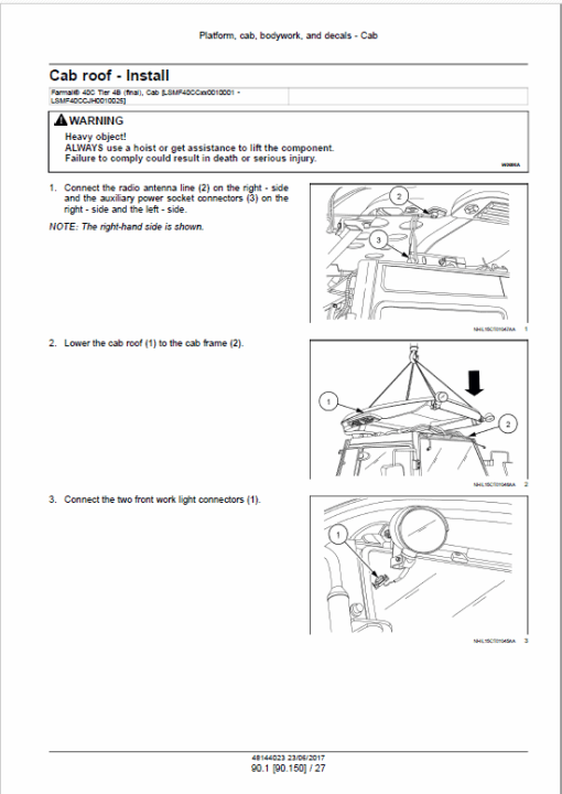 Case  Farmall 30C, 35C, 40C Tractor Service Manual - Image 5