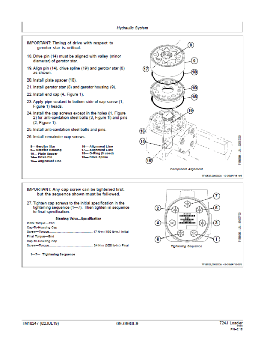 John Deere 724J Loader Repair Technical Manual (S.N. after 611219 -) - Image 5