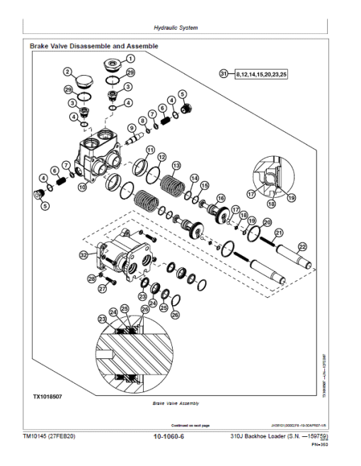 John Deere 310J Backhoe Loader Repair Technical Manual (S.N before - 159759 ) - Image 5