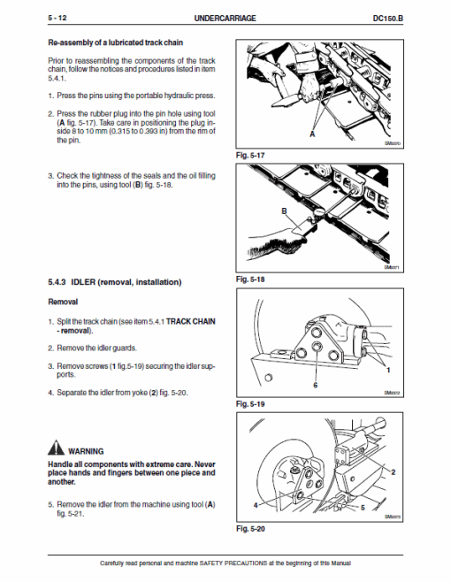 New Holland DC150.B Tier 2 Crawler Dozer Service Manual - Image 5