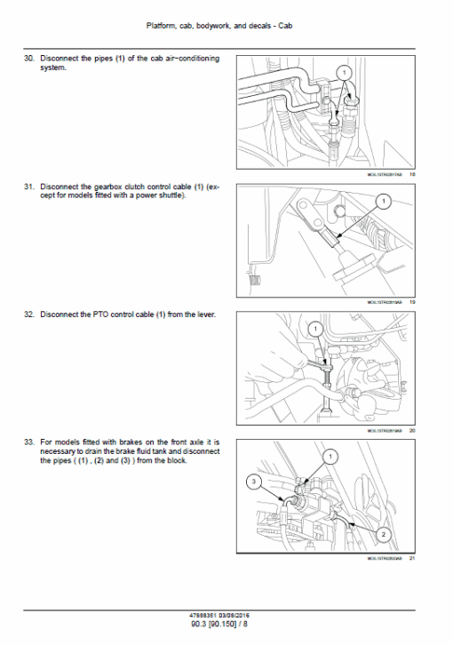 New Holland T4030N, T4040N, T4050N, T4060N Tractor Service Manual - Image 5