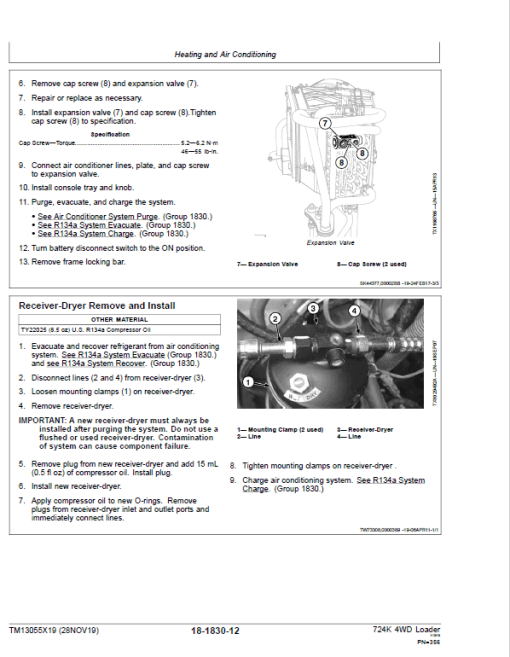 John Deere 724K 4WD Loader Technical Manual (S.N. after F658297 - ) - Image 5