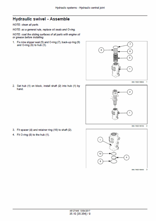 New Holland E17C Mini Excavator Service Manual - Image 5