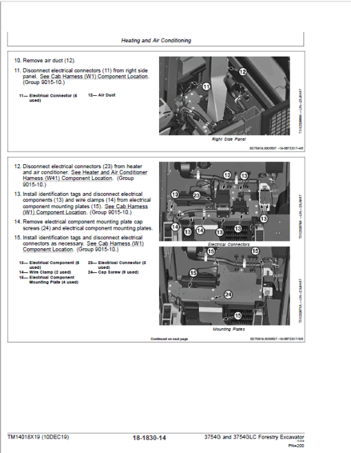 John Deere 3754G, 3754GLC Swing Excavator Repair Technical Manual (S.N after D371001 - ) - Image 5