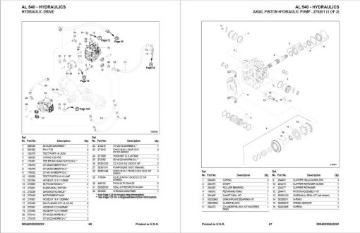 Gehl AL 540 Articulated Loader Repair Service Manual - Image 5