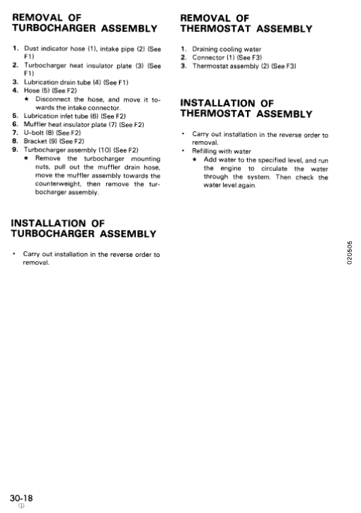 Komatsu PC200-5, PC200LC-5, PC220-5, PC220LC-5 Excavator Manual - Image 5