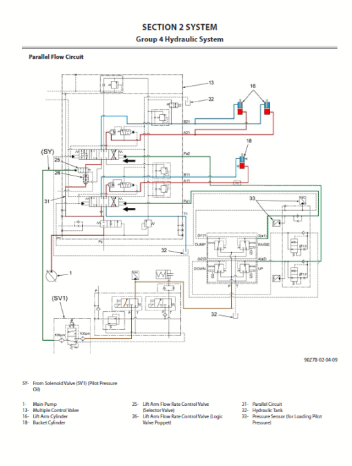 Hitachi ZW310-6 Wheel Loader Service Repair Manual - Image 4