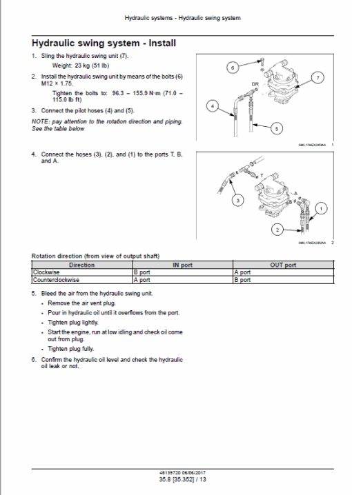 New Holland E18C Mini Excavator Service Manual - Image 5