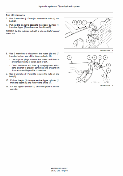 New Holland E30C Mini Excavator Service Manual - Image 5