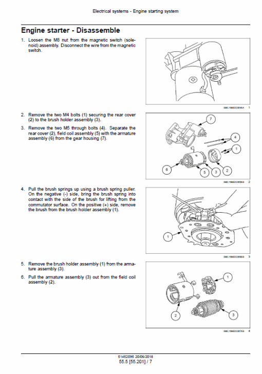 New Holland E57C Mini Excavator Service Manual - Image 5