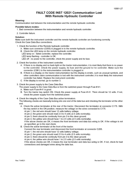 Case MX180, MX200, MX220, MX240, MX270 Tractor Service Manual - Image 5