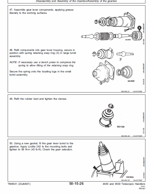 John Deere 4400 and 4500 Telescopic Handlers Technical Manual - Image 5