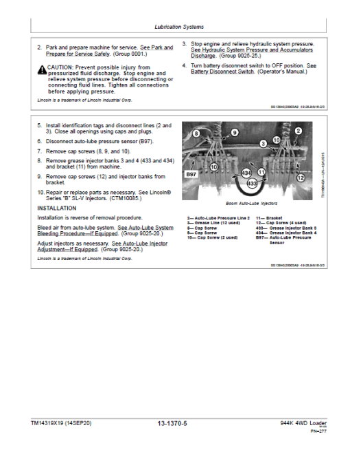 John Deere 944K Hydrid 4WD Loader Technical Manual ( S.N F690605 - F703599 & after L703600) - Image 5