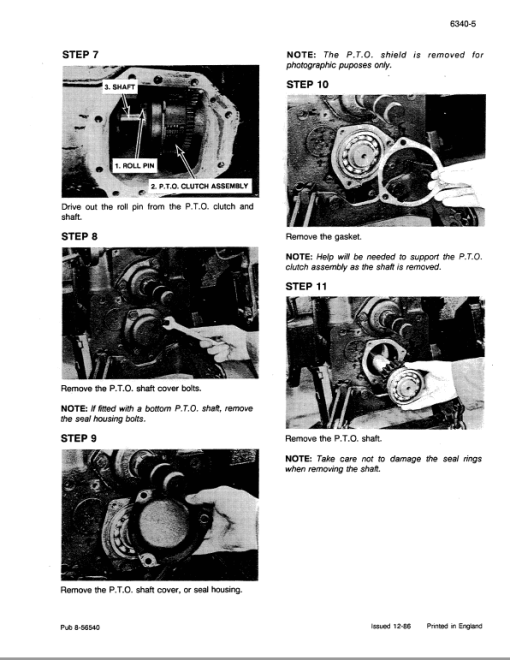 Case 585, 685, 595, 695 Tractor Service Manual - Image 5