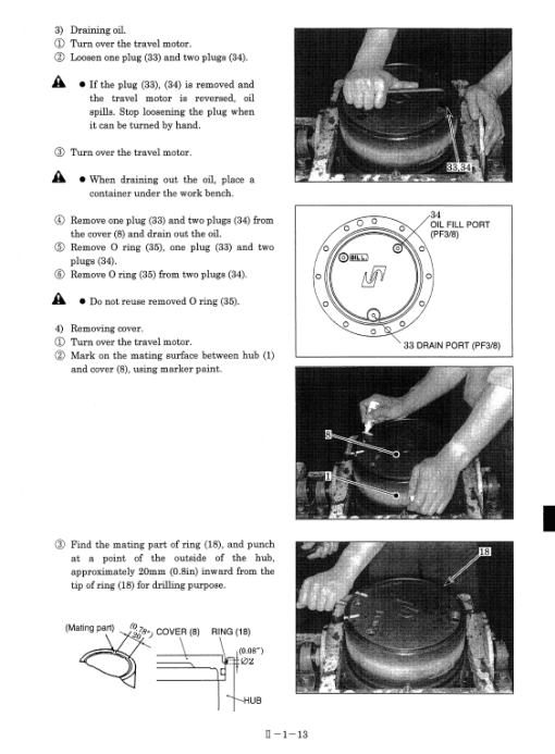 Kobelco SK80CS-1E Excavator Service Manual - Image 5