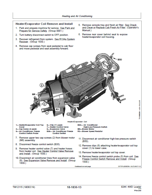 John Deere 824K 4WD Engine 6135HDW02 (iT4) Loader Technical Manual (S.N 641970 - 664578) - Image 5