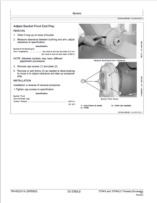 John Deere 3754G, 3754GLC Swing Excavator Repair Technical Manual (S.N after F371001 - ) - Image 5