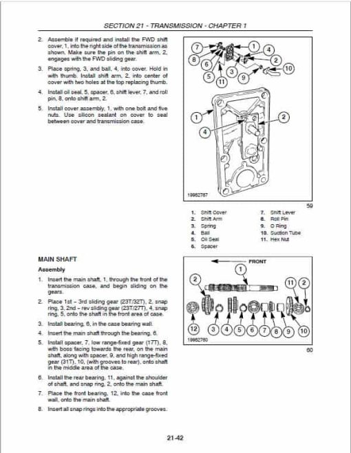 Case DX23, DX26 Tractor Service Manual - Image 5