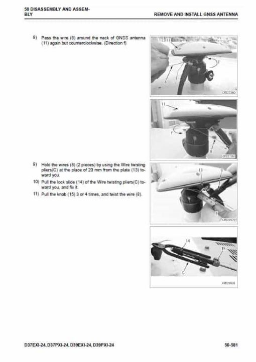 Komatsu D37EXi-24, D37PXi-24, D39EXi-24, D39PXi-24 Dozer Service Manual - Image 5