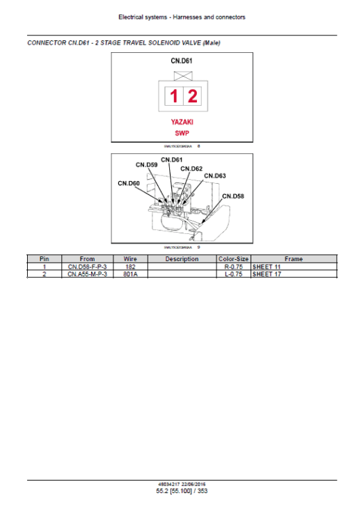 New Holland E265C Evo Excavator Service Manual - Image 5