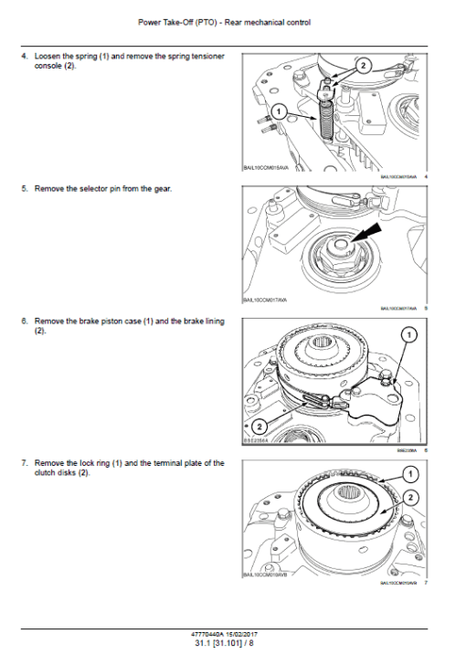 New Holland T7.230, T7.240, T7.245, T7.260, T7.270 Tractor Service Manual - Image 4