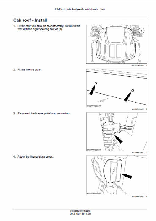 Case Puma 185, 200, 220, 240 CVT Tractor Service Manual - Image 5