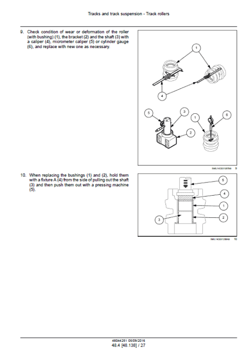 New Holland E485C Evo, E505C Eco Tier 3 Excavator Service Manual - Image 5