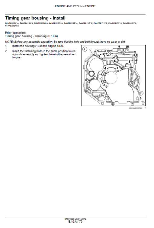 Kobelco SK170-9 Tier 4 Excavator Repair Service Manual - Image 5