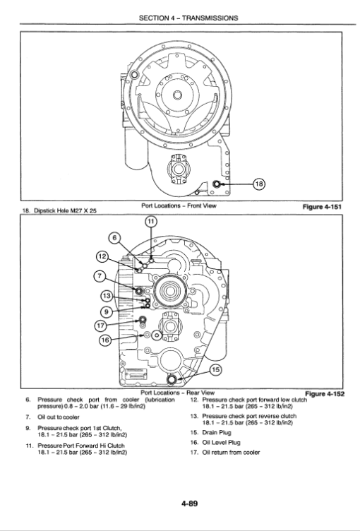 Ford New Holland 555E, 575E, 655E, 675E Backhoe Loader Service Manual - Image 5