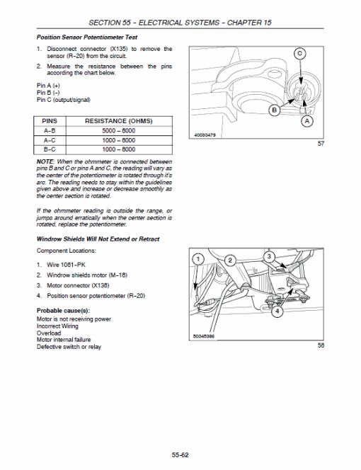 New Holland HW305, HW305S, HW325 Self-Propelled Windrowers Service Manual - Image 5