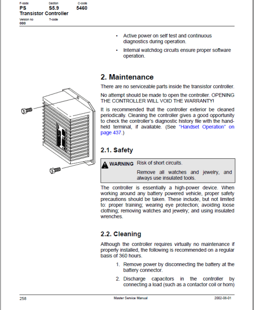 Toyota 6BWC10, 6BWC15, 6BWC20, 6BWS11, 6BWS15, 6BWS20, 6BWR15 Repair Manual - Image 5