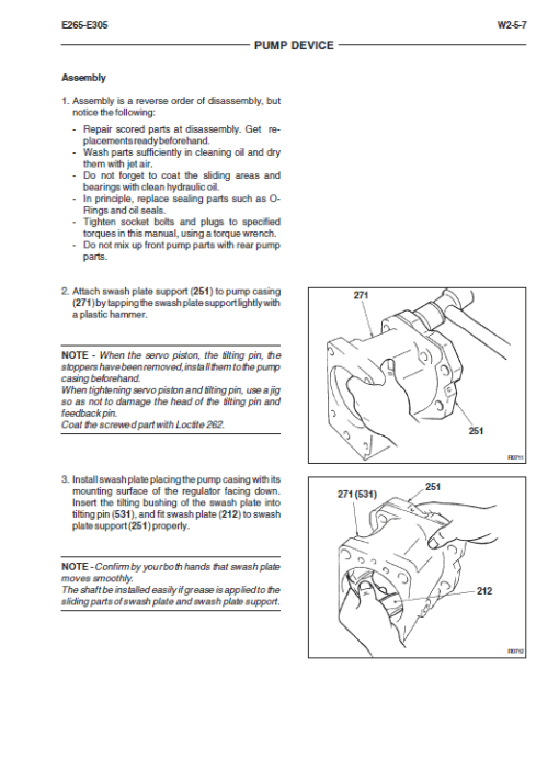 New Holland E265 and E305 Tier 3 Excavator Service Manual - Image 5