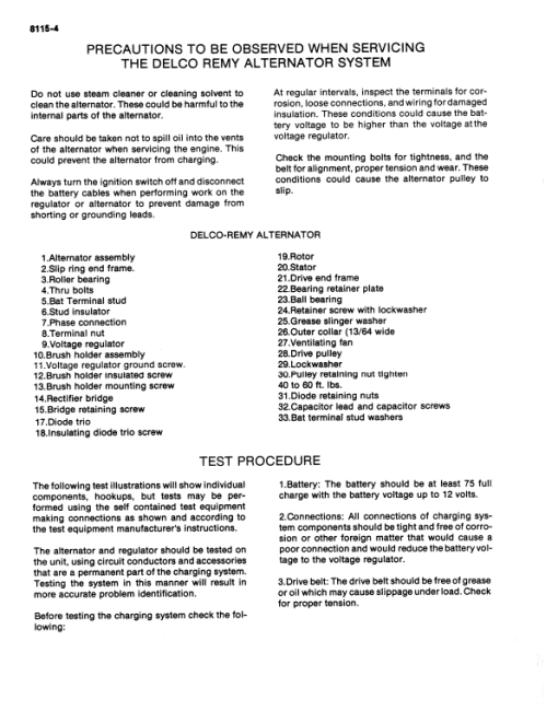 Case 970, 1070 Tractor Service Manual - Image 5