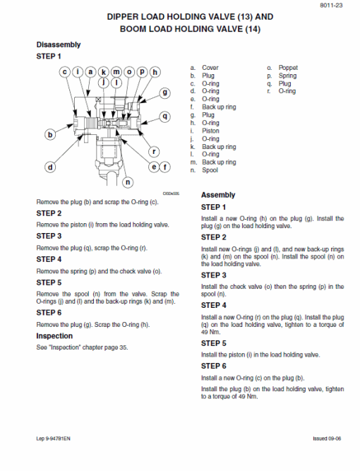 New Holland E805 Tier 3 Excavator Service Manual - Image 5