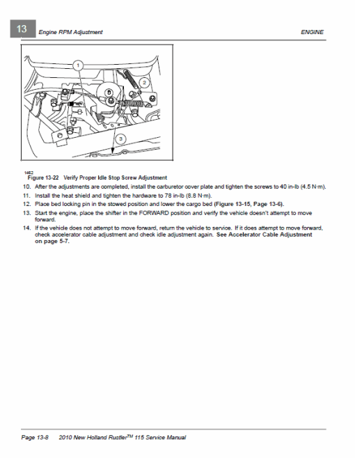 New Holland 115 Rustler Service Manual - Image 5