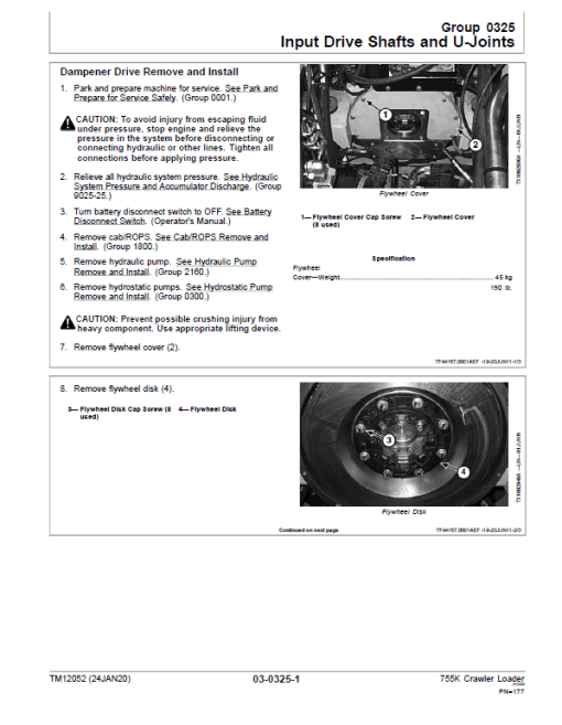 John Deere 755K Crawler Loader Technical Manual (SN. from E192242 - E339206) - Image 4