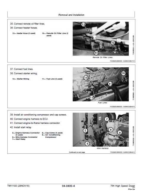 John Deere 764 High Speed Dozer Repair Technical Manual - Image 5