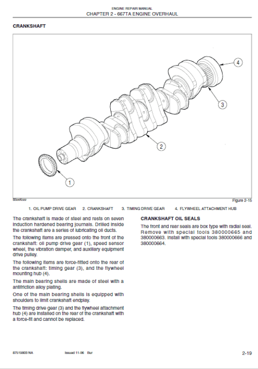 Kobelco SK260-8 Tier 3 Excavator Service Manual - Image 5