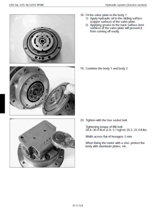 Kubota U25S, U20-3a, U25-3a Workshop Service Manual - Image 5