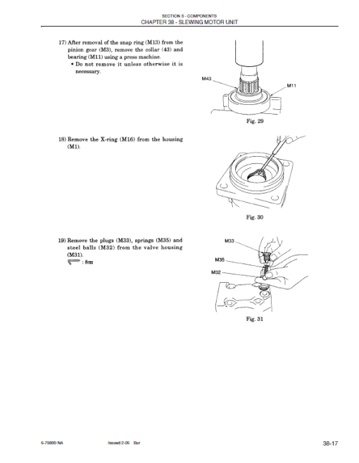 New Holland EH15 Excavator Service Manual - Image 5