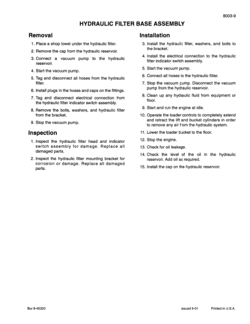 Case 40XT SkidSteer Service Manual - Image 5